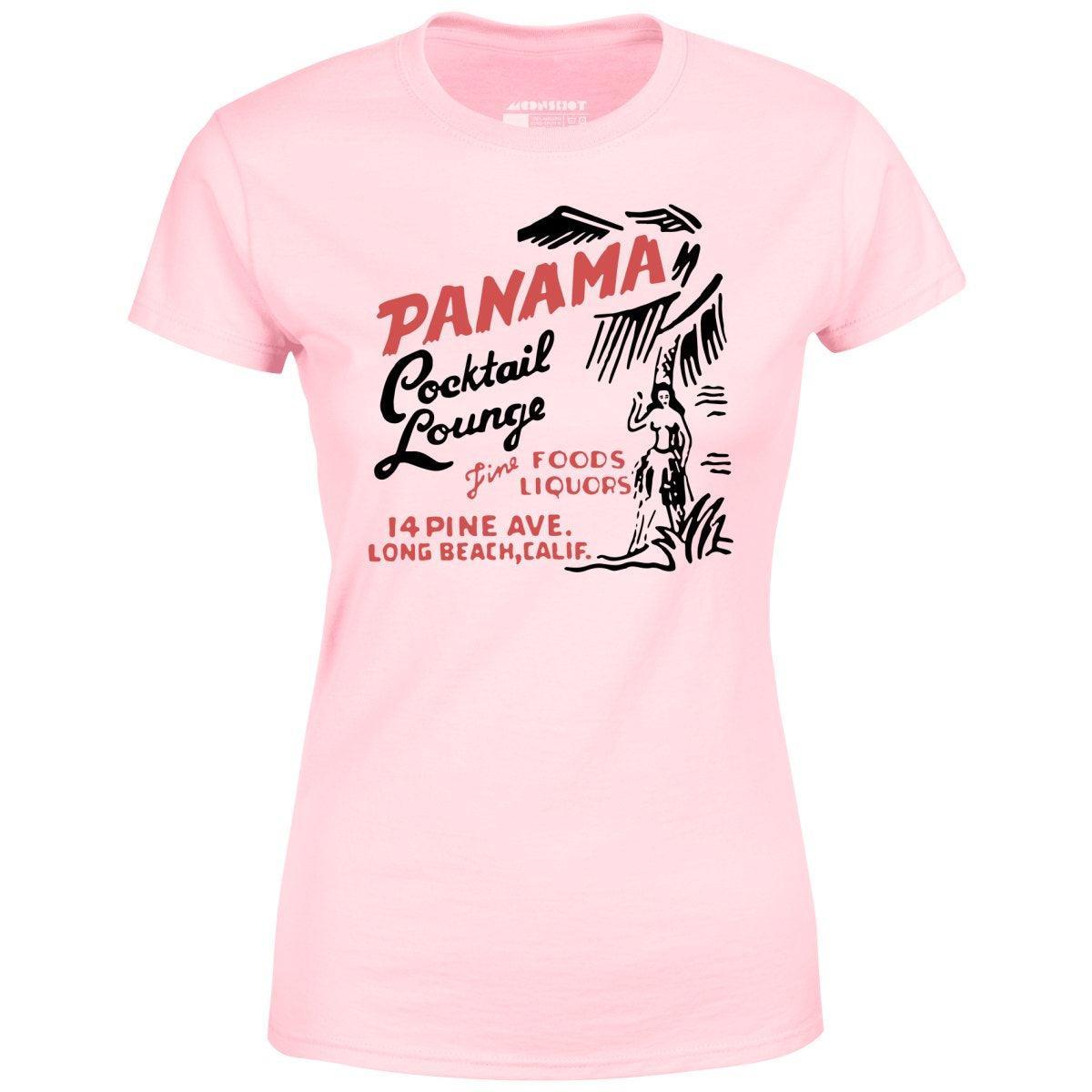 Panama Cocktail Lounge v2 - Long Beach, CA - Vintage Tiki Bar - Women's T-Shirt Female Product Image