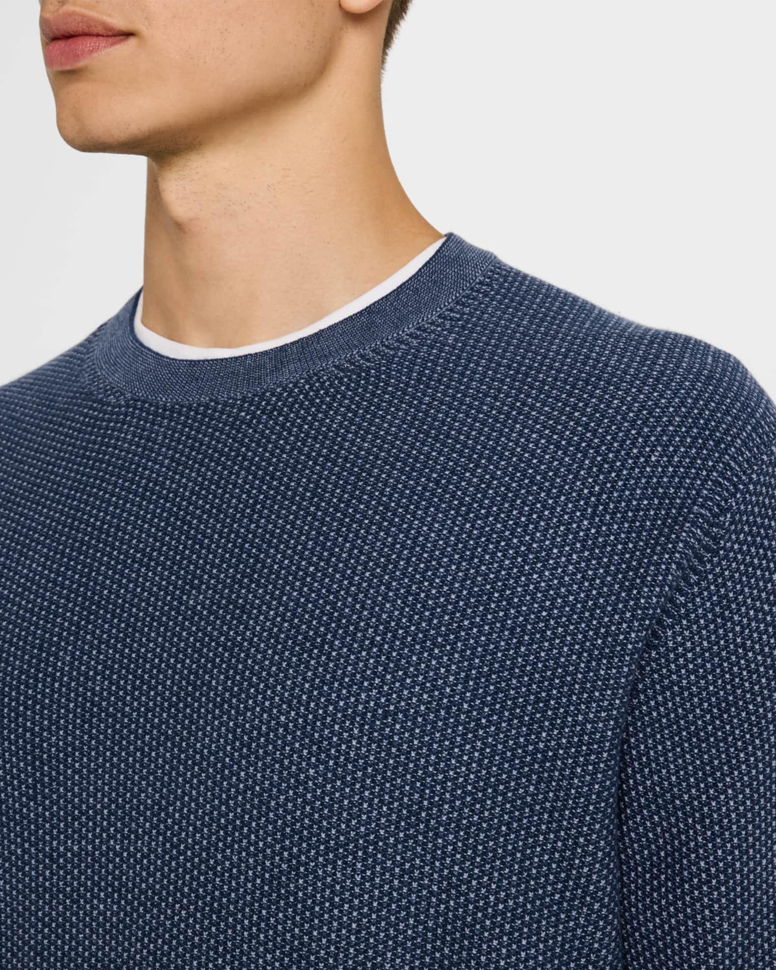 Men's Geometric Jacquard Sweater Product Image