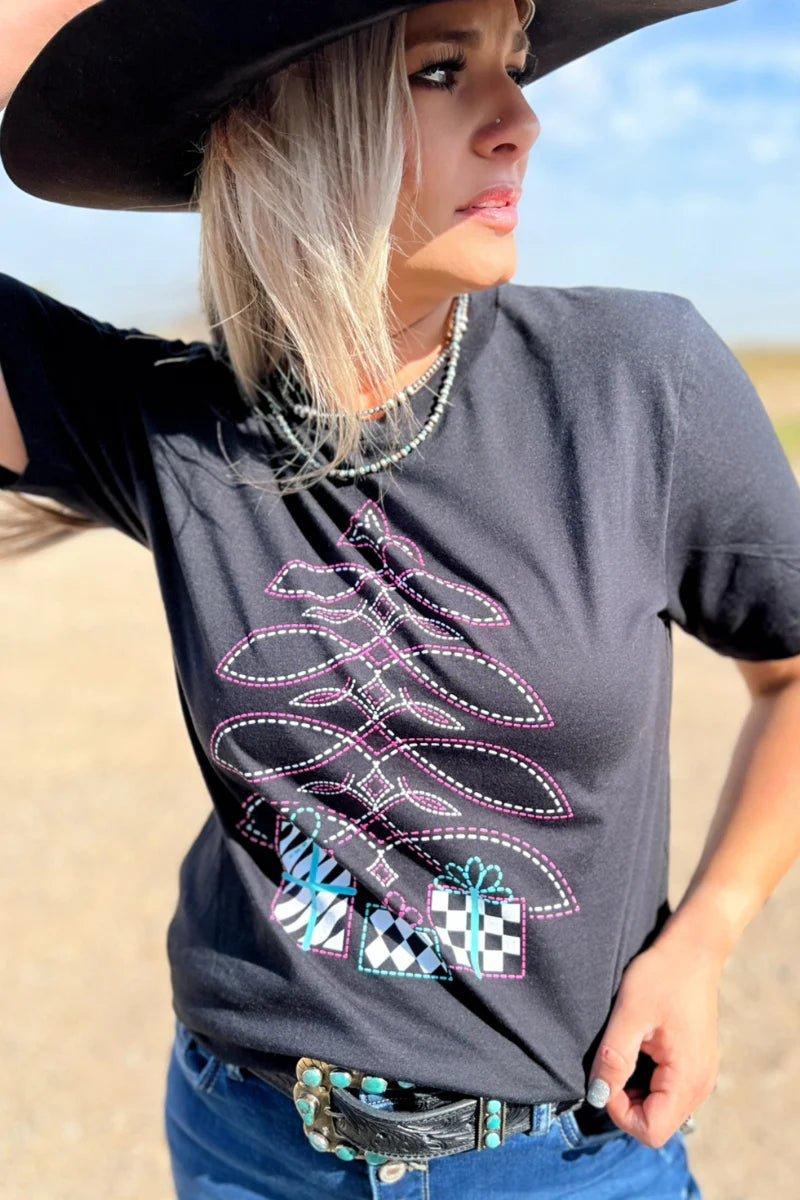 Sterling Kreek Boot Scootin' Christmas Tee* Product Image