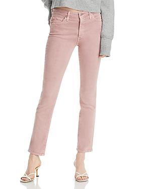AG Jeans Mari High-Rise Slim Straight in Hi-White Rosy Blush (Hi-White Rosy Blush) Women's Jeans Product Image