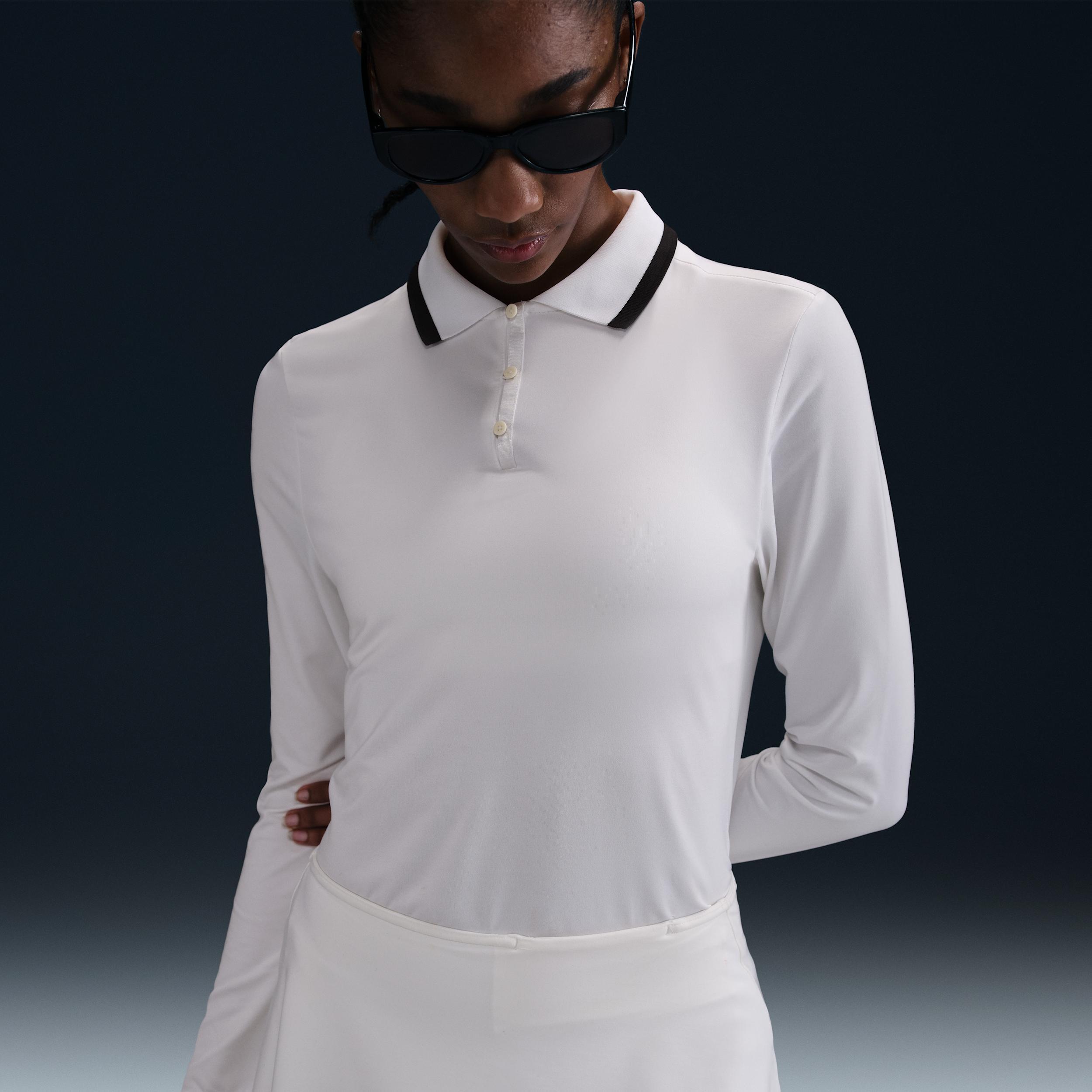 Nike Women's Tour Dri-FIT UV Protection Long-Sleeve Golf Polo Product Image