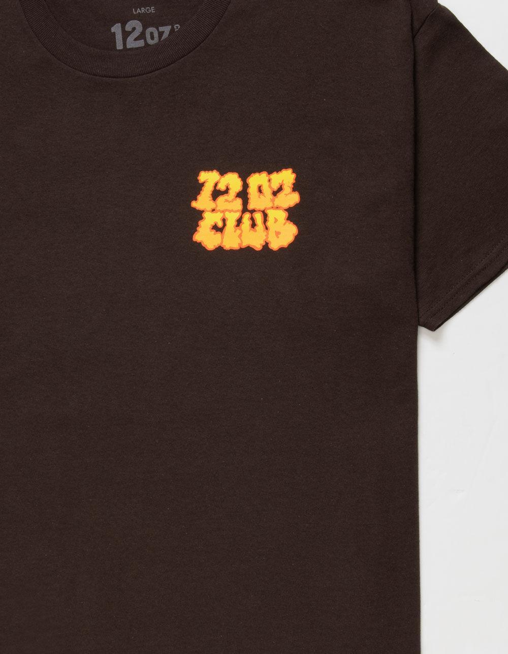 12OZ CLUB Fresh To Death Mens Tee - BROWN Product Image