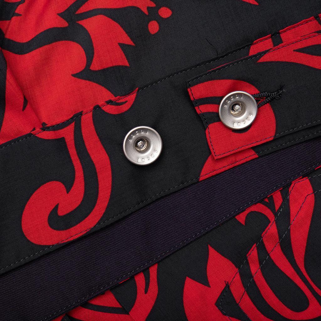 Floral Print Blouson - Red Male Product Image