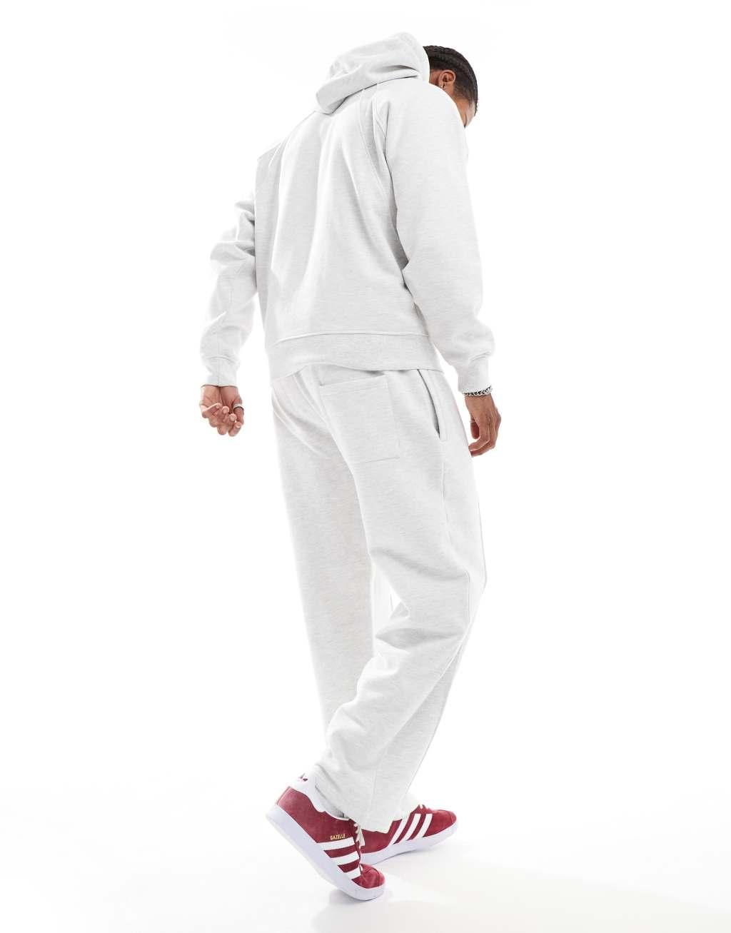 Alma de Ace logo sweatpants in gray heather  Product Image