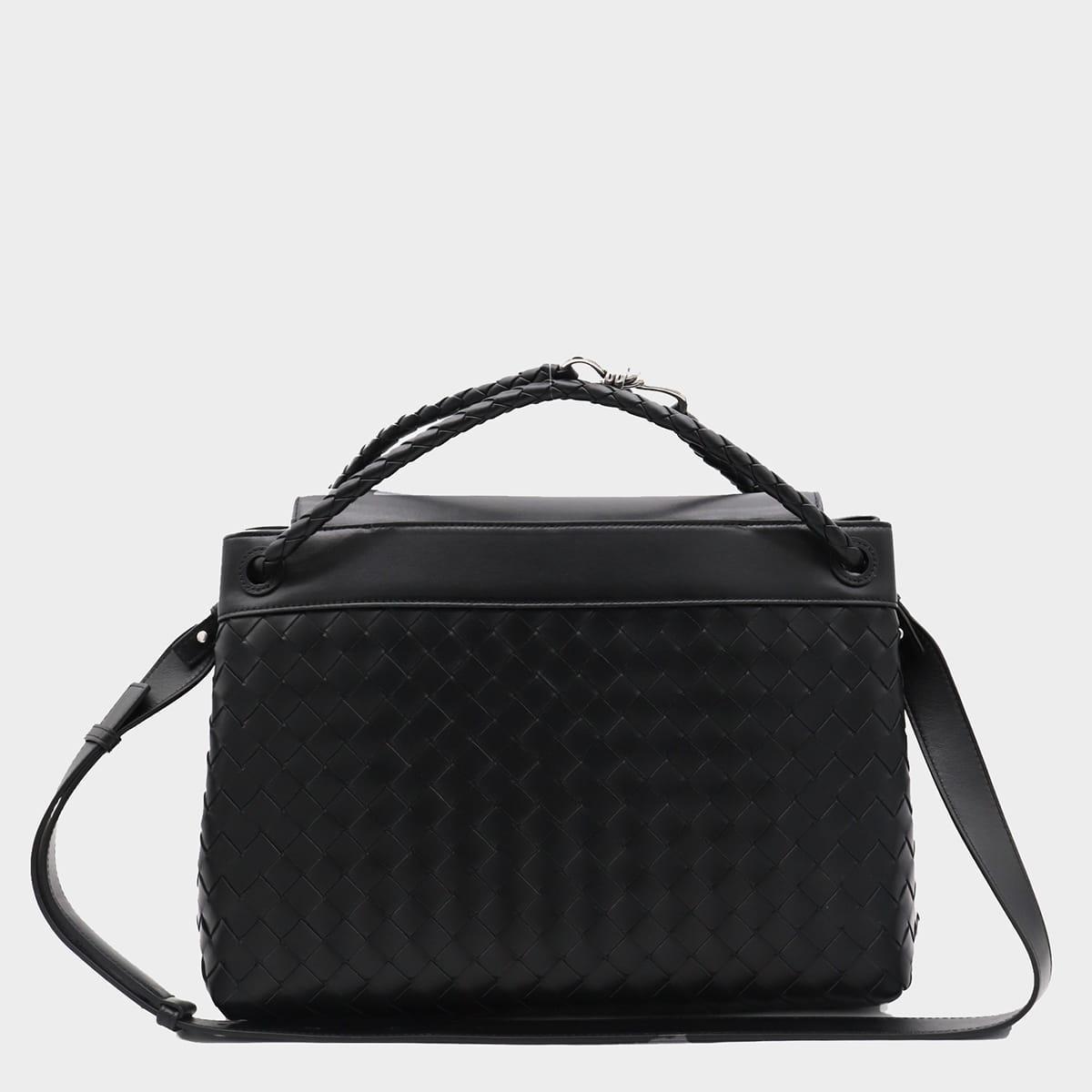 BOTTEGA VENETA Intrecciato Tote Bag In Black Product Image