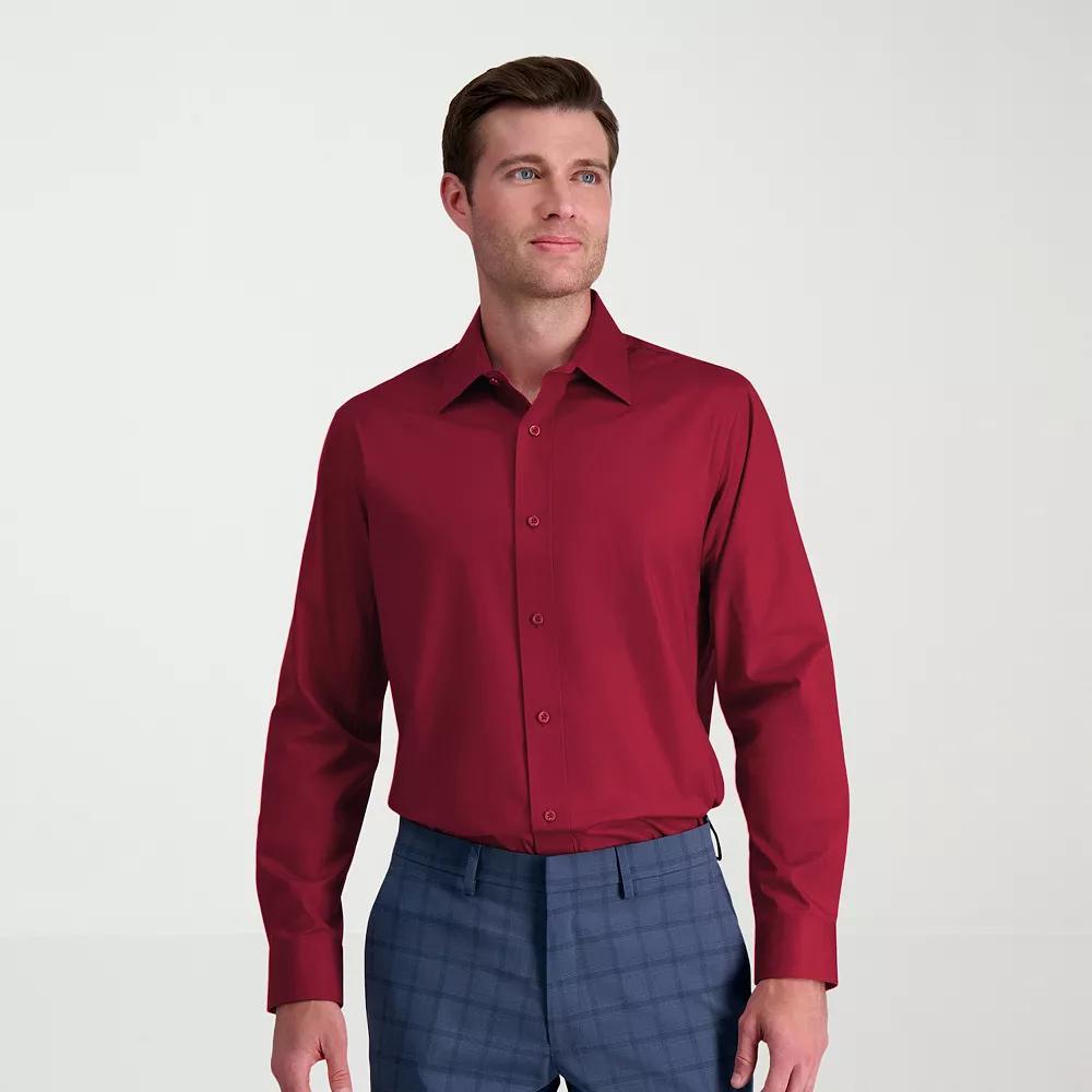 Mens Haggar Premium Comfort Classic Fit Dress Shirt Product Image