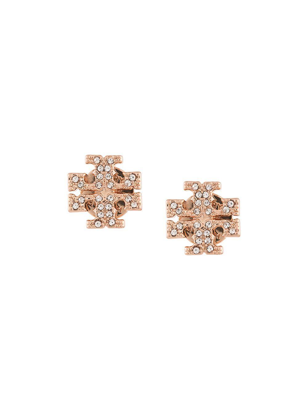 Kira pavé stud earrings Product Image
