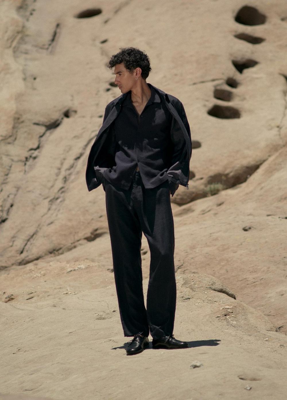 Two-Way Zip Bomber Jacket Product Image