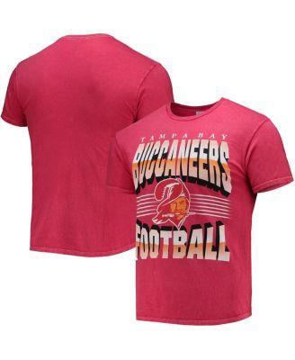 Men's '47 Red Tampa Bay Buccaneers Rocker Vintage Tubular T-Shirt, Size: Large Product Image