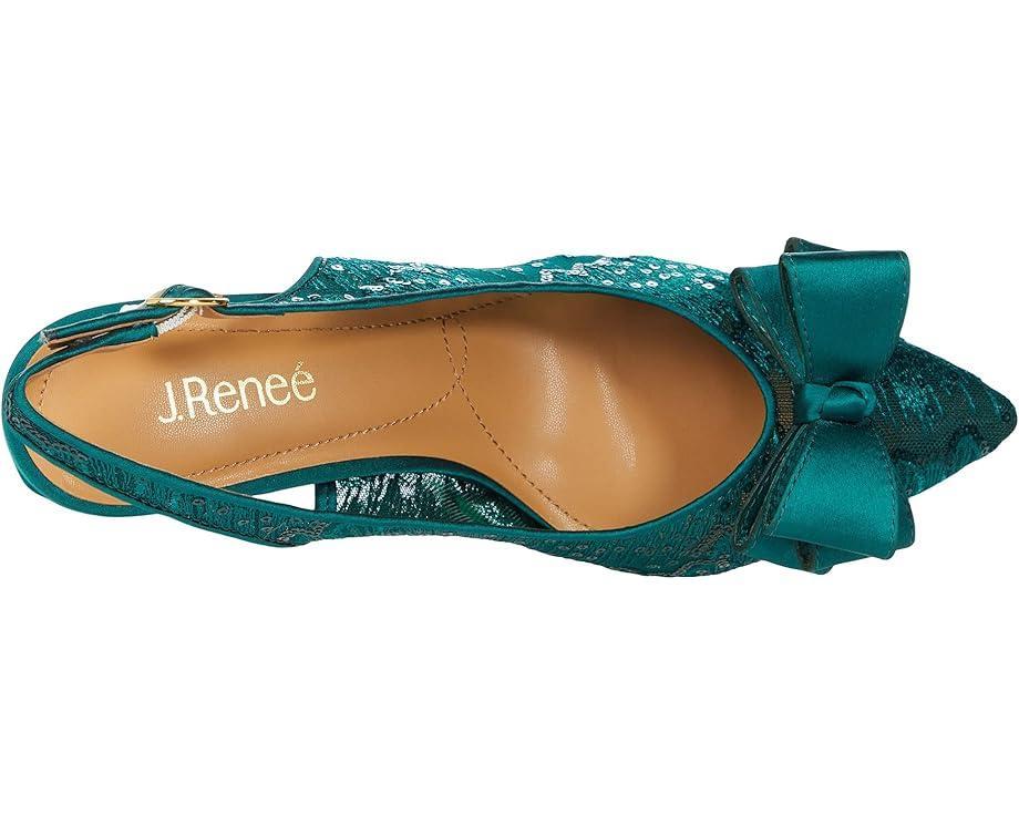 Debra Slingback Kitten Heel - Lace/Satin Product Image