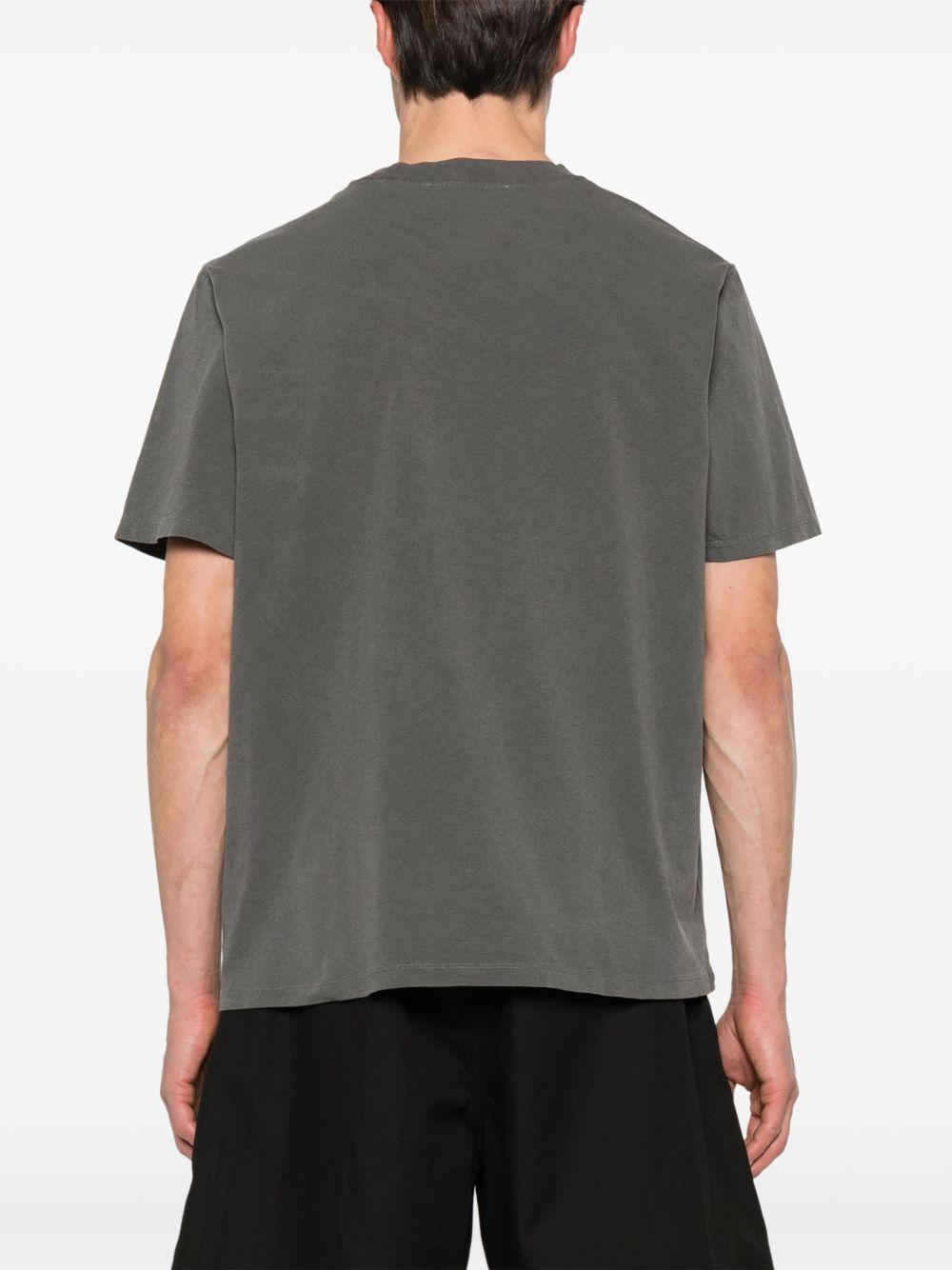crew neck cotton T-shirt Product Image