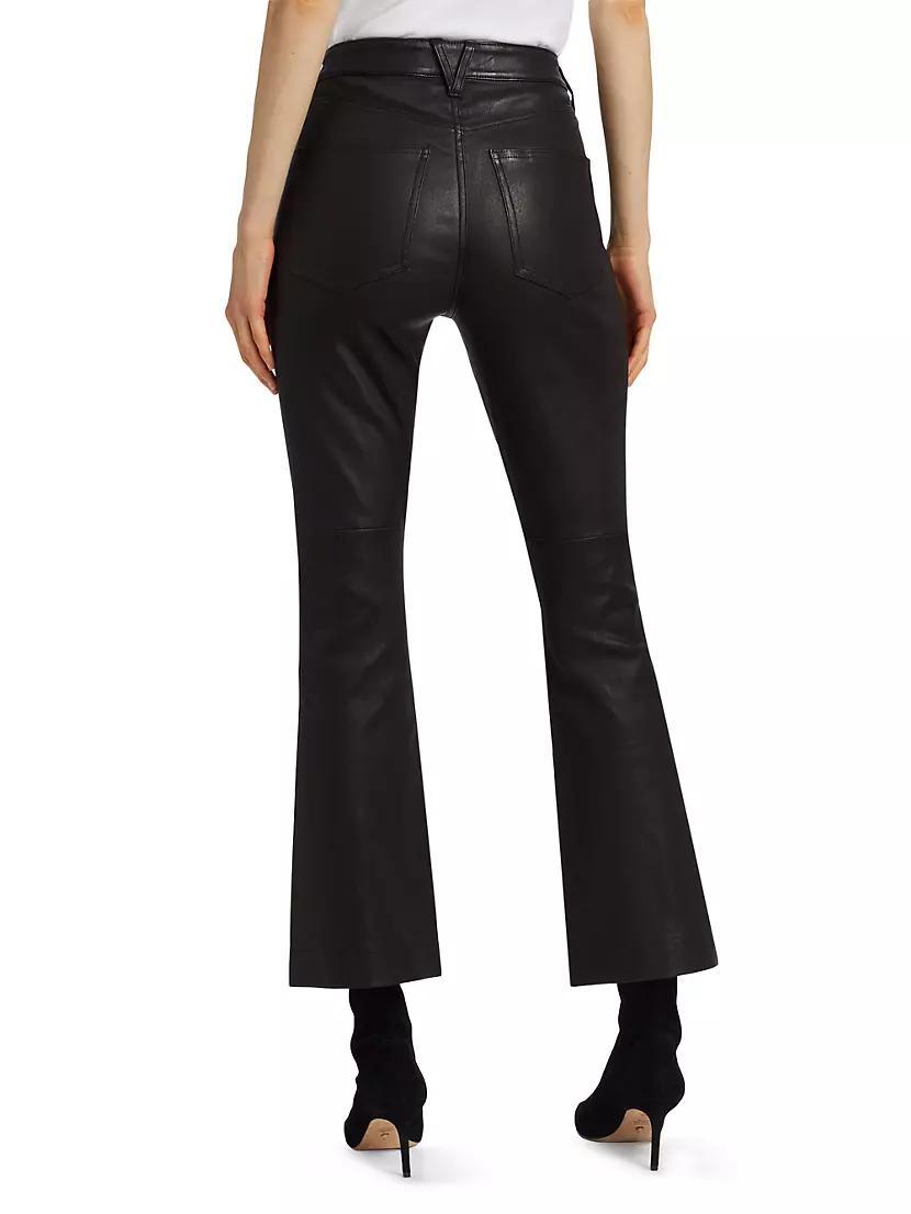 Carson Faux Leather High-Rise Pants Product Image