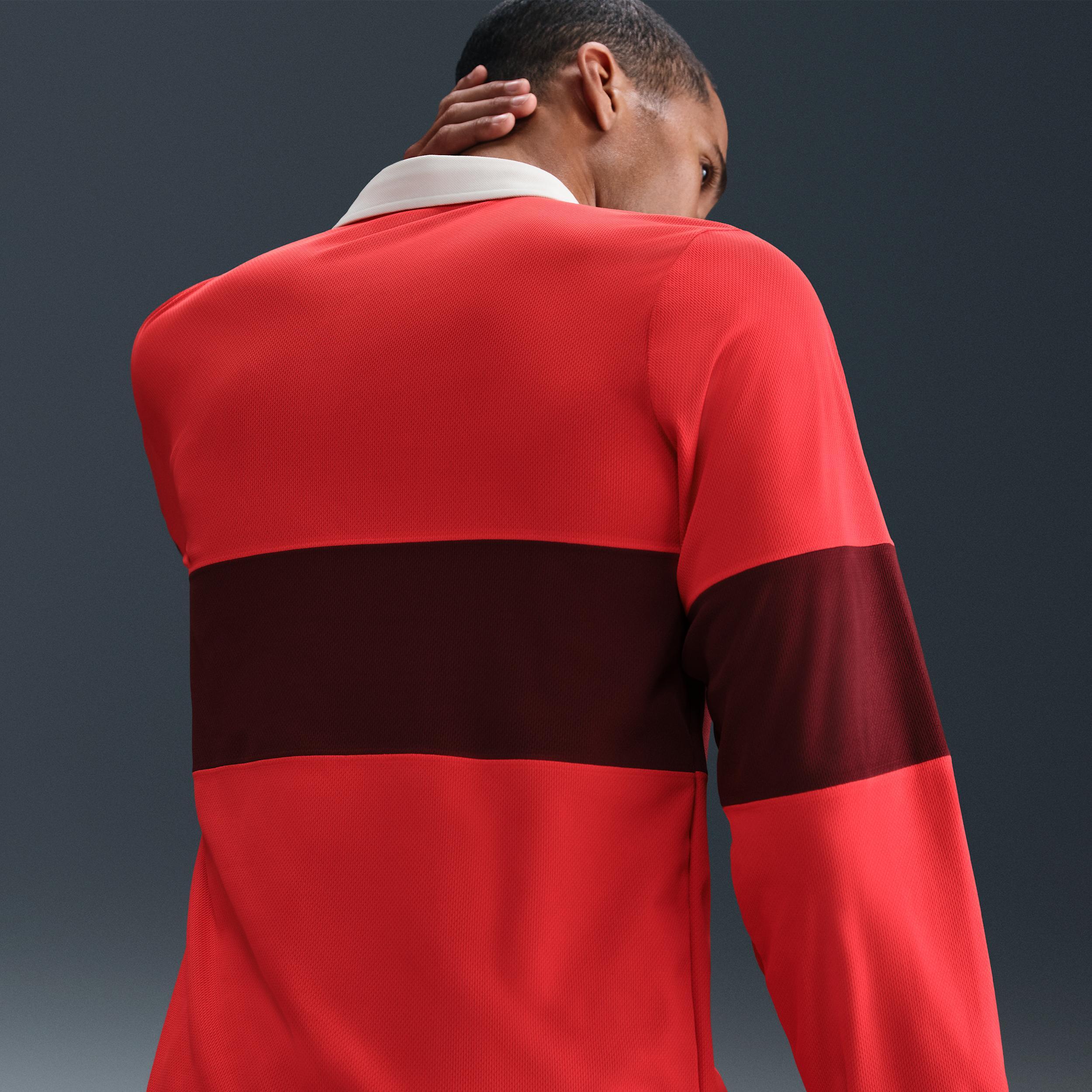 NikeCourt Slam Men's Dri-FIT ADV Long-Sleeve Tennis Polo Product Image