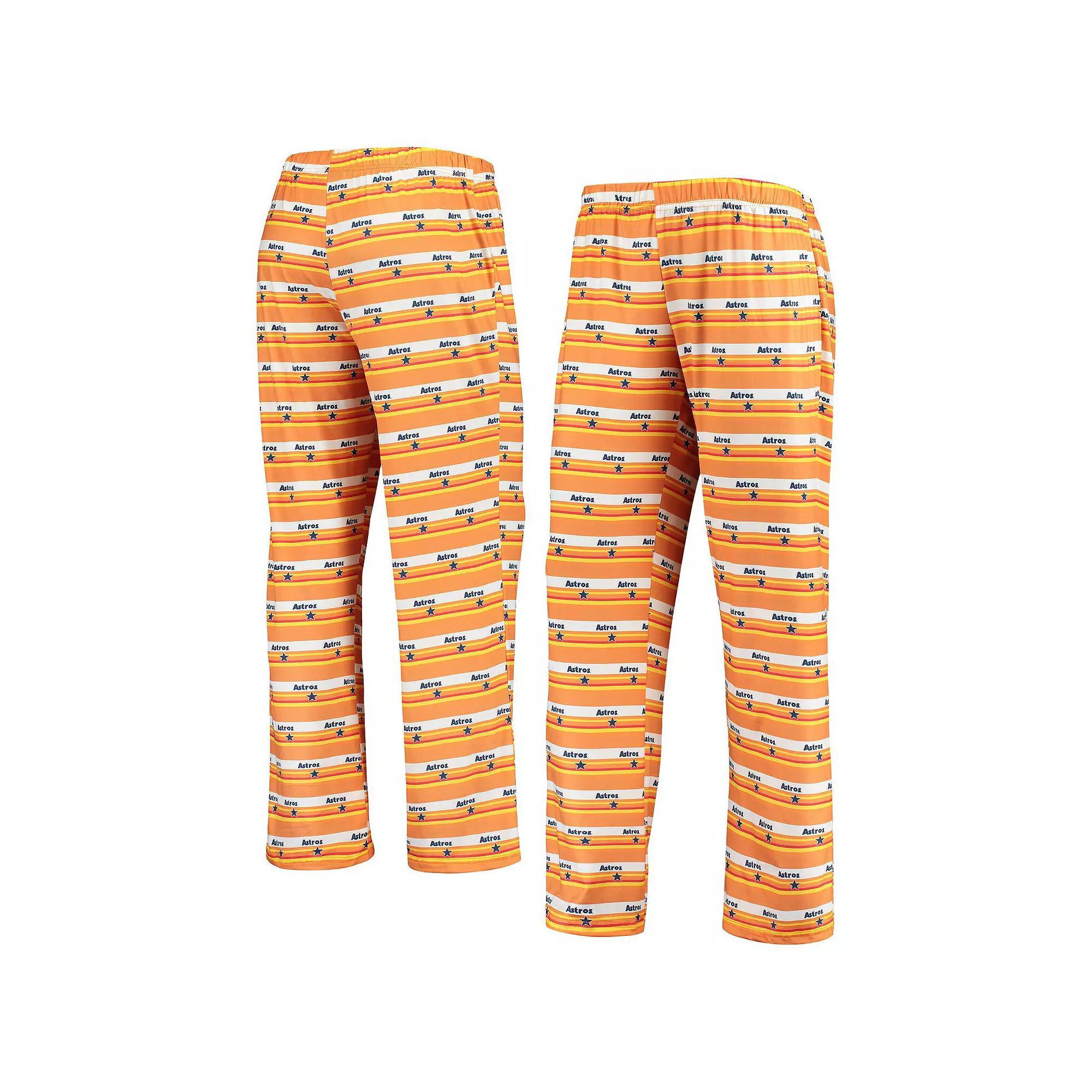 Womens Houston Astros Retro Print Sleep Pants Product Image