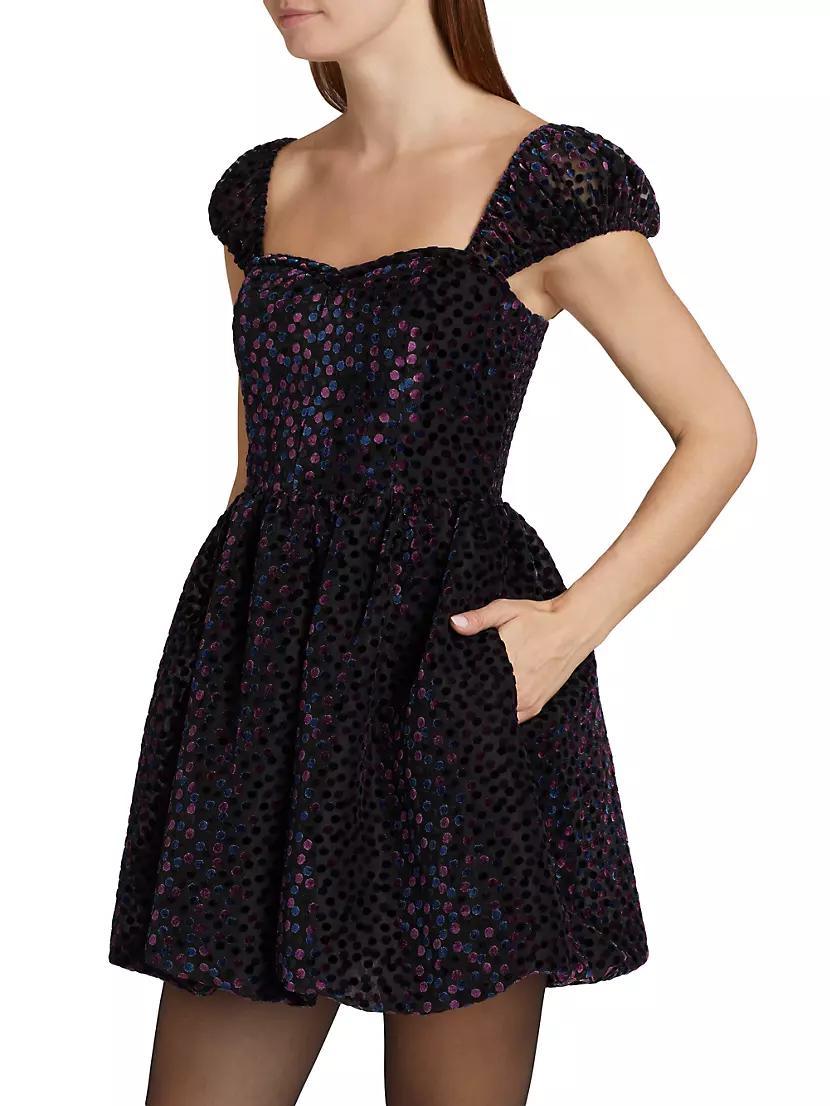 Clydette Guipure Minidress Product Image