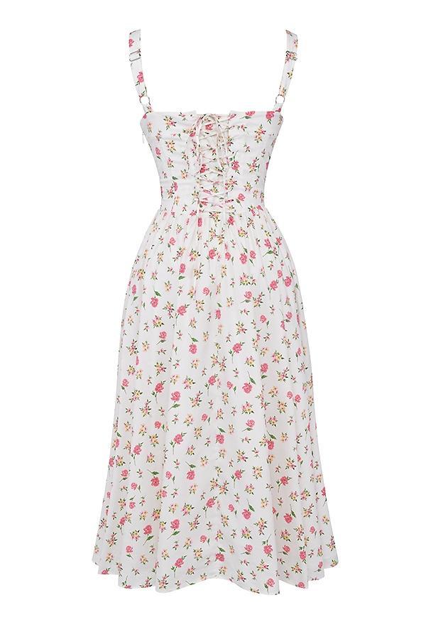 Tatiana Rose Print Midi Sundress Product Image