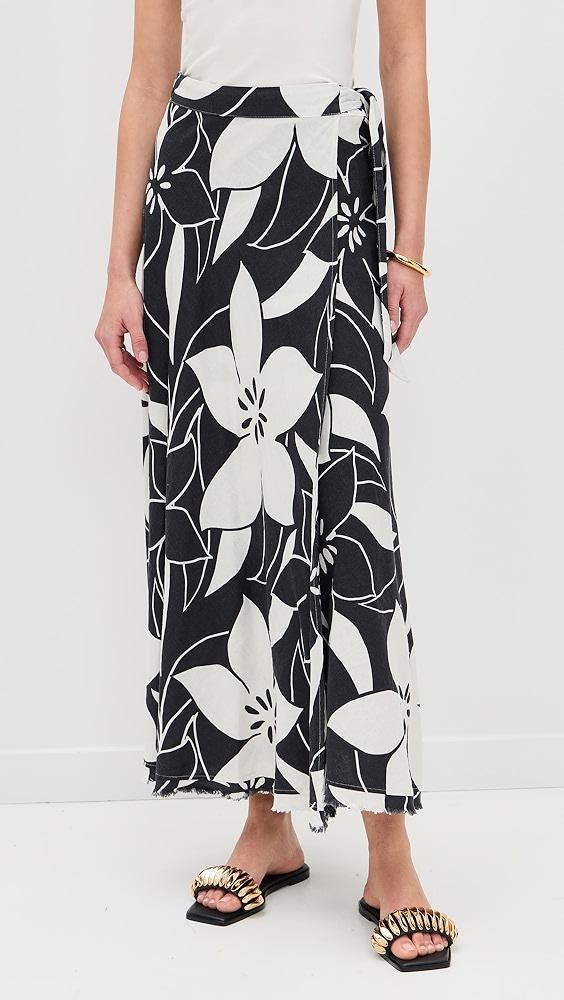 Z Supply Salerno Madero Wrap Skirt | Shopbop Product Image