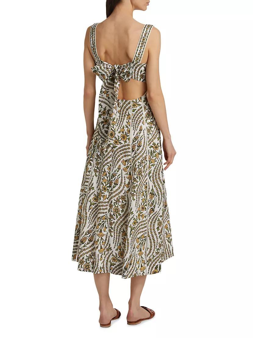 Rye Floral Linen Dress Product Image