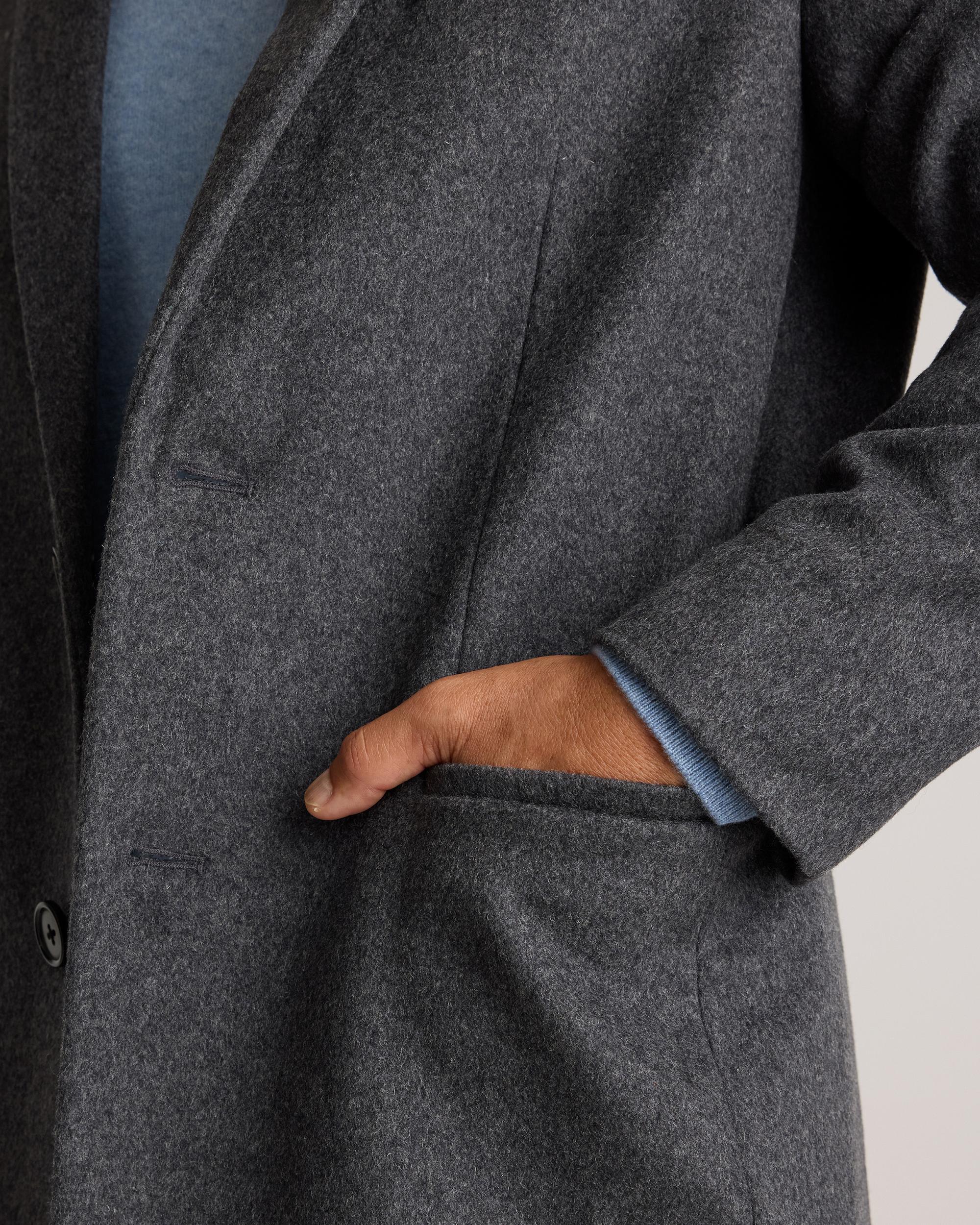 Quince | Men's Italian Wool Overcoat Wool/Nylon Product Image