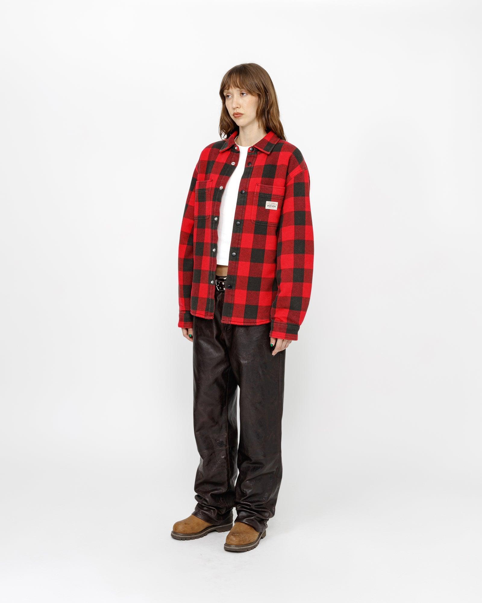SHERPA LINED BUFFALO PLAID SHIRT Male Product Image