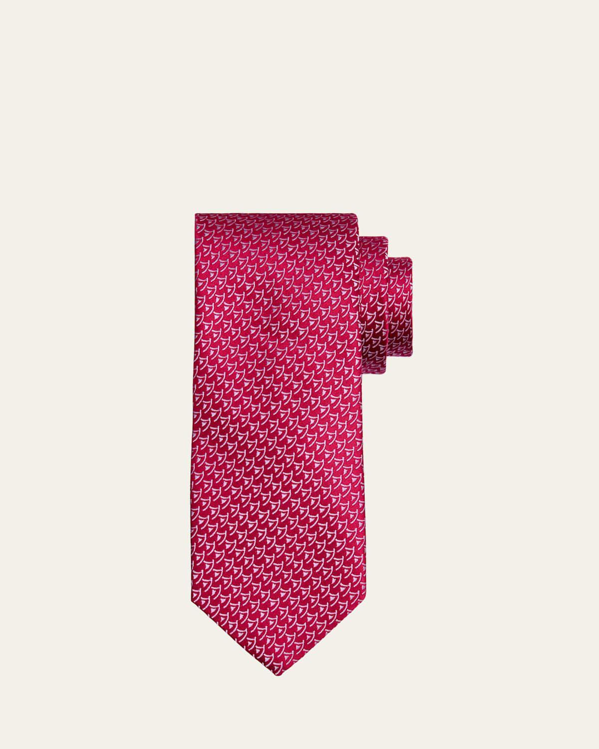 Mens Sailboat Woven Silk Tie Product Image