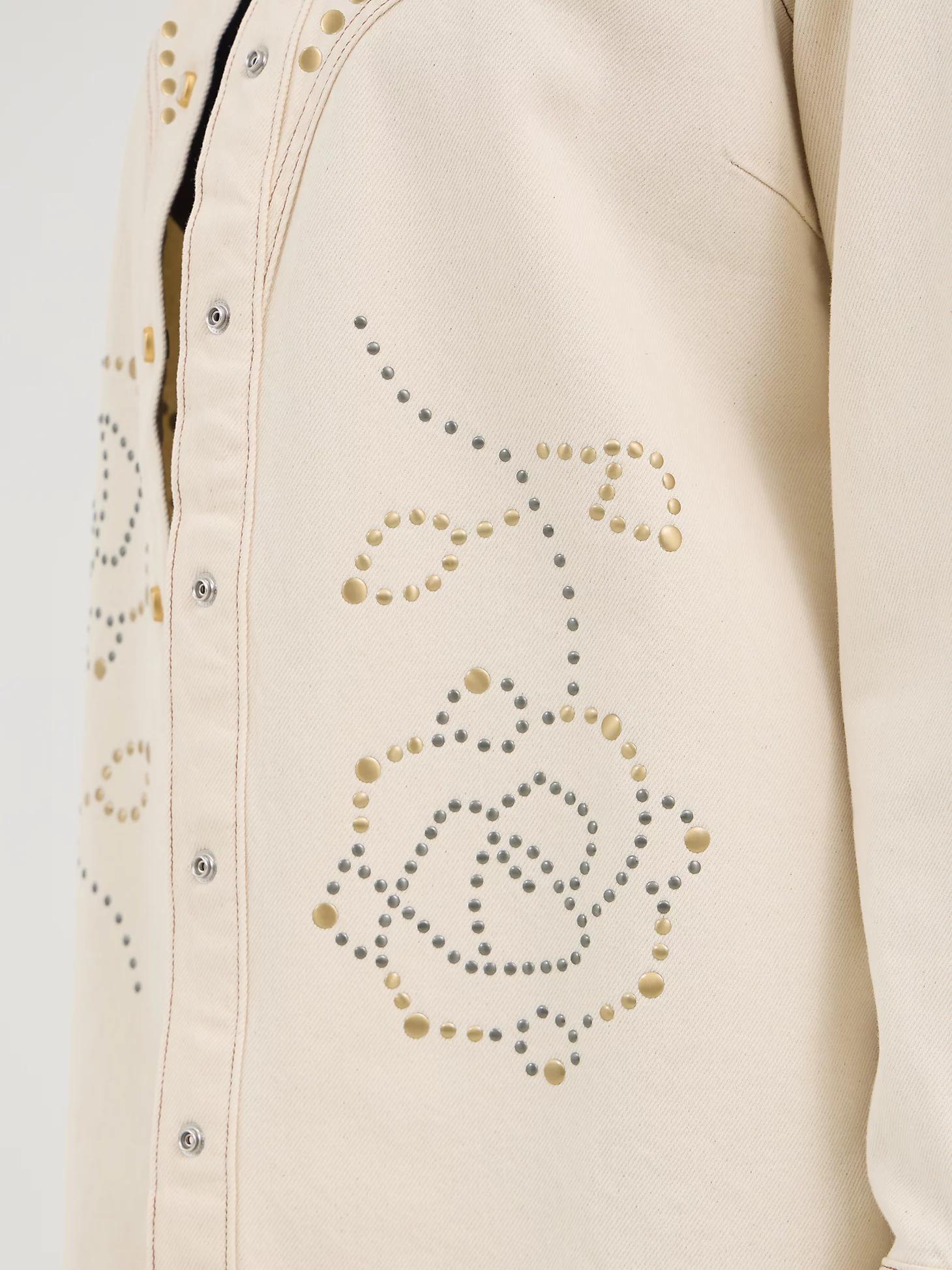 Wrangler® x Yellow Rose by Kendra Scott Studded Shacket | Women's JACKETS & OUTERWEAR | Wrangler® Product Image