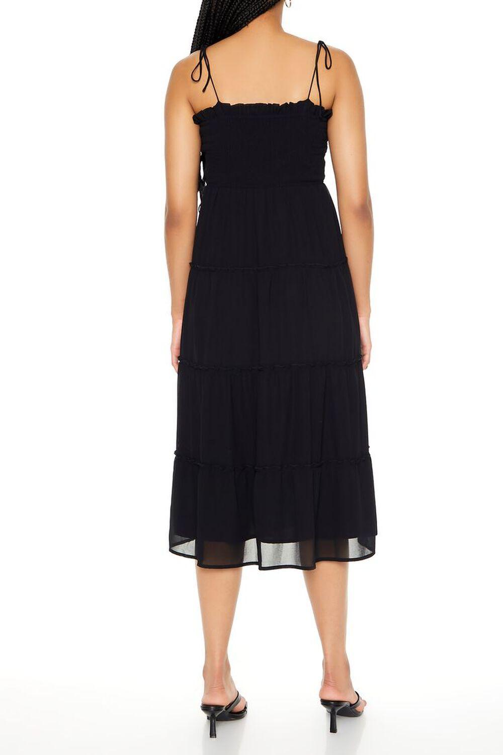 Tiered Self-Tie Cami Midi Dress | Forever 21 Product Image