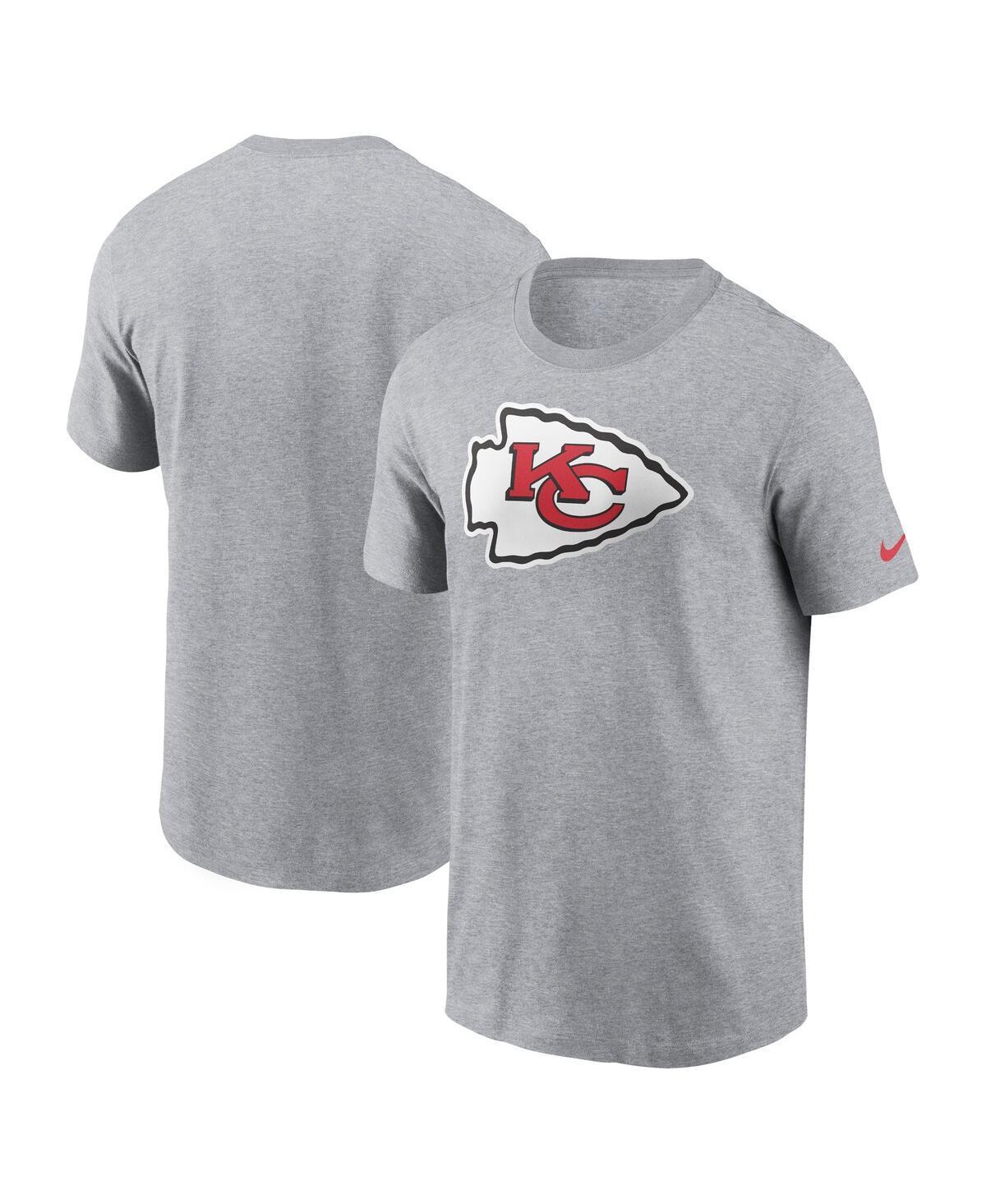 Men's Nike  Gray Los Angeles Chargers Logo Essential T-Shirt, Size: 2XL, Grey Product Image