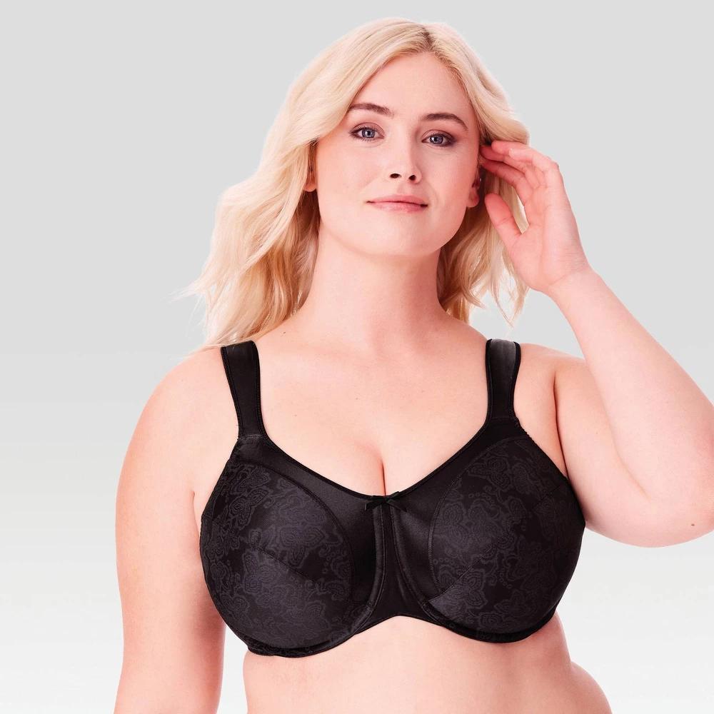 Bali Women's Satin Tracings Underwire Minimizer Bra 3562 Product Image