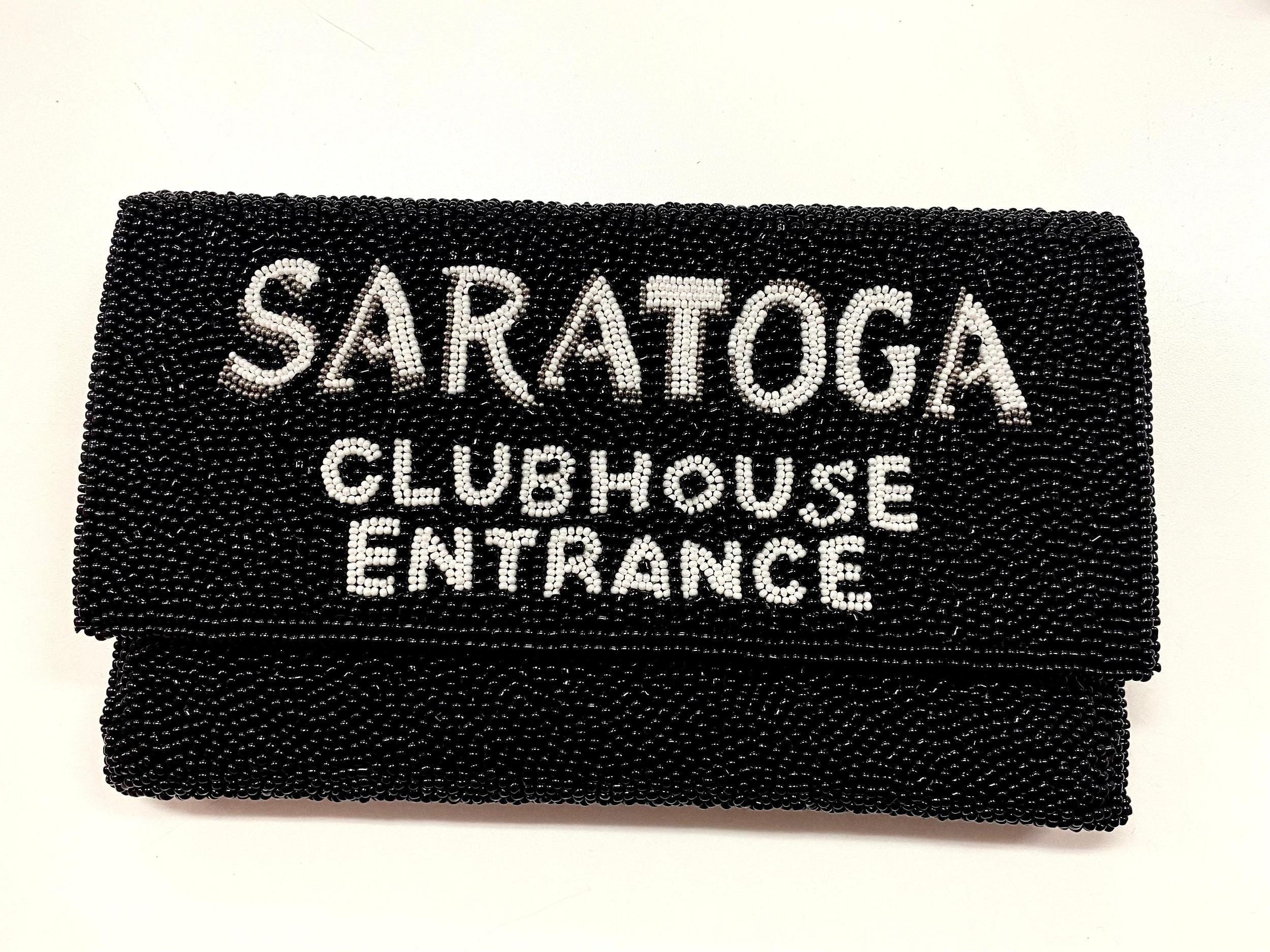Beaded Saratoga Clubhouse Clutch 4 colors Product Image