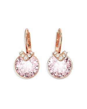 Swarovski Bella V Crystal Drop Earrings in Gold Tone Product Image