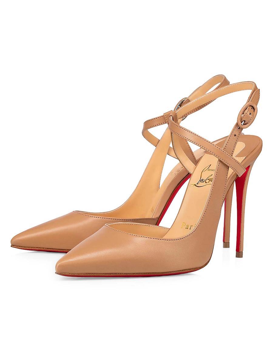 Womens Jenlove Leather 100MM Strappy Pumps Product Image