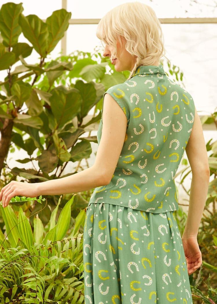 The Garden Stroll Bow Blouse Product Image