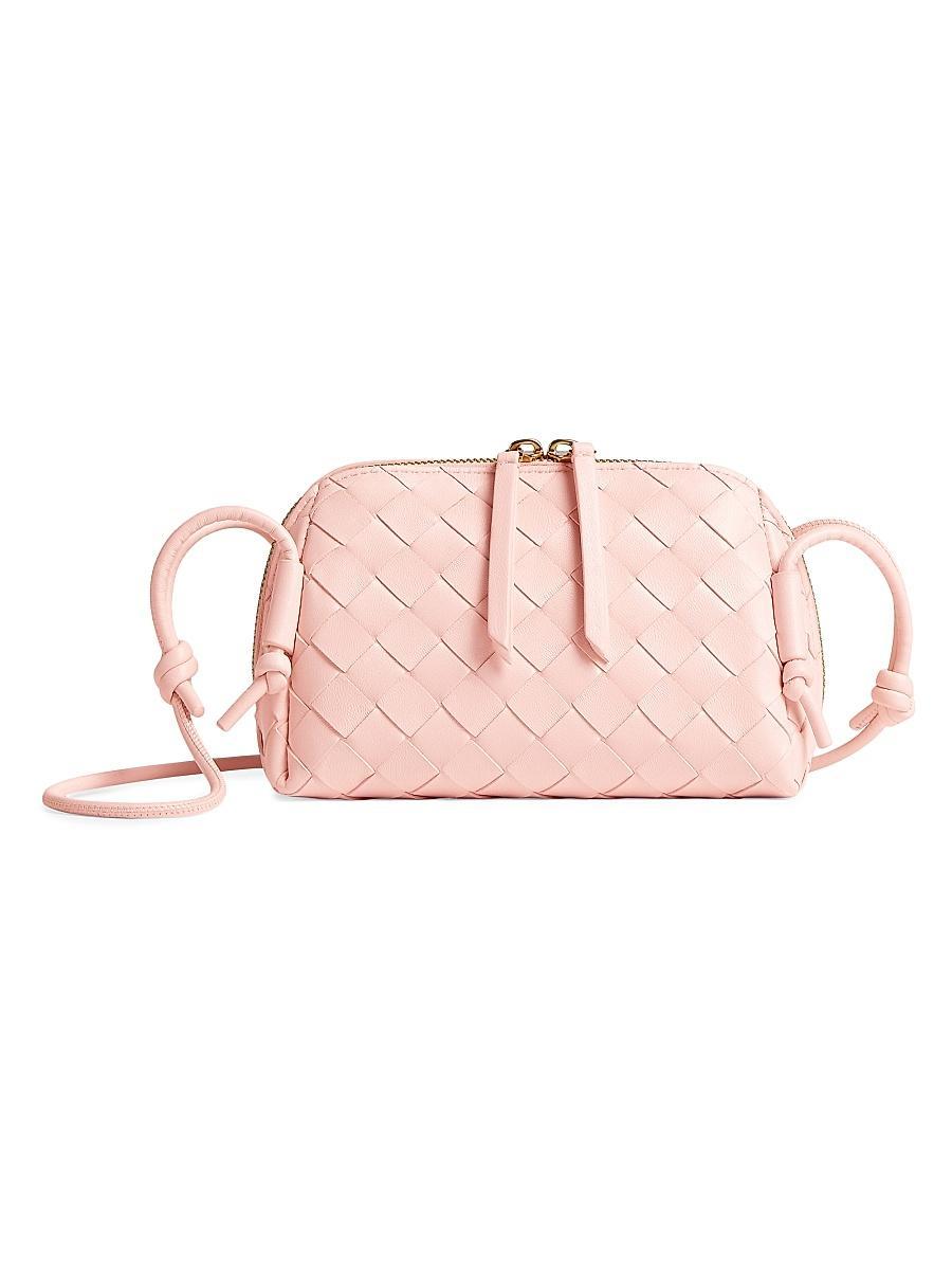 Womens Intrecciato Nappa Leather Pouch Product Image