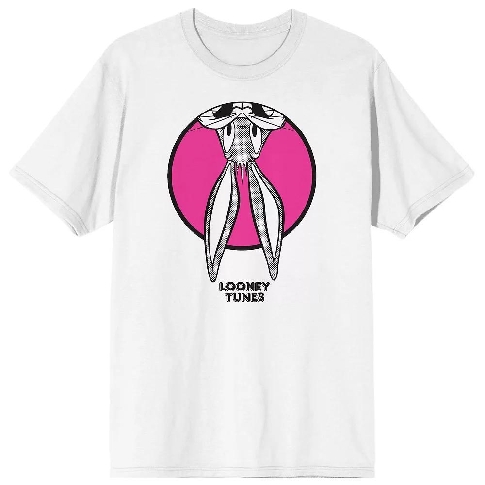 Men's Looney Tunes Bugs Bunny Tee, Size: XL, White Product Image