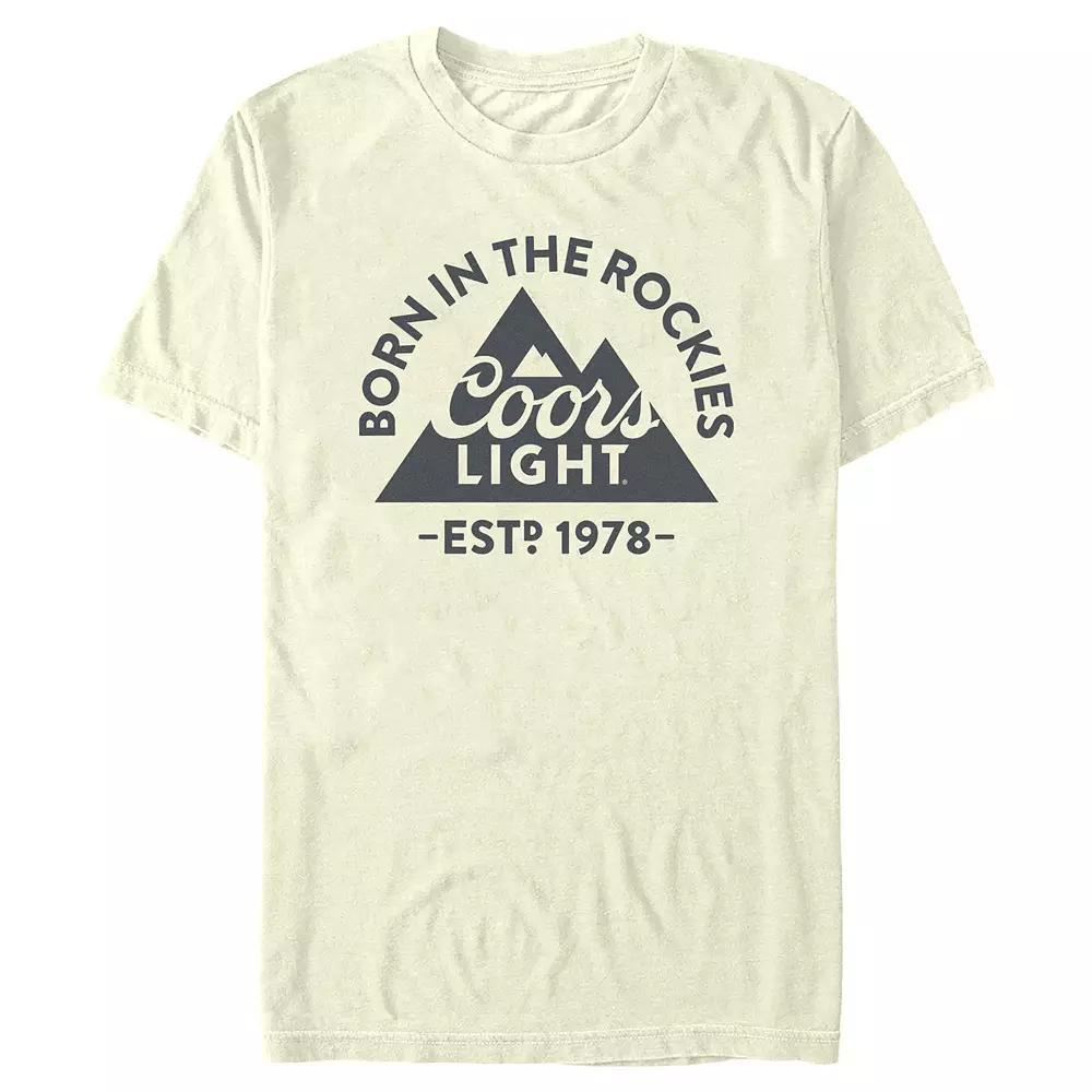 Men's Coors Light Rockies Arch Graphic Tee, Size: XL, White Product Image
