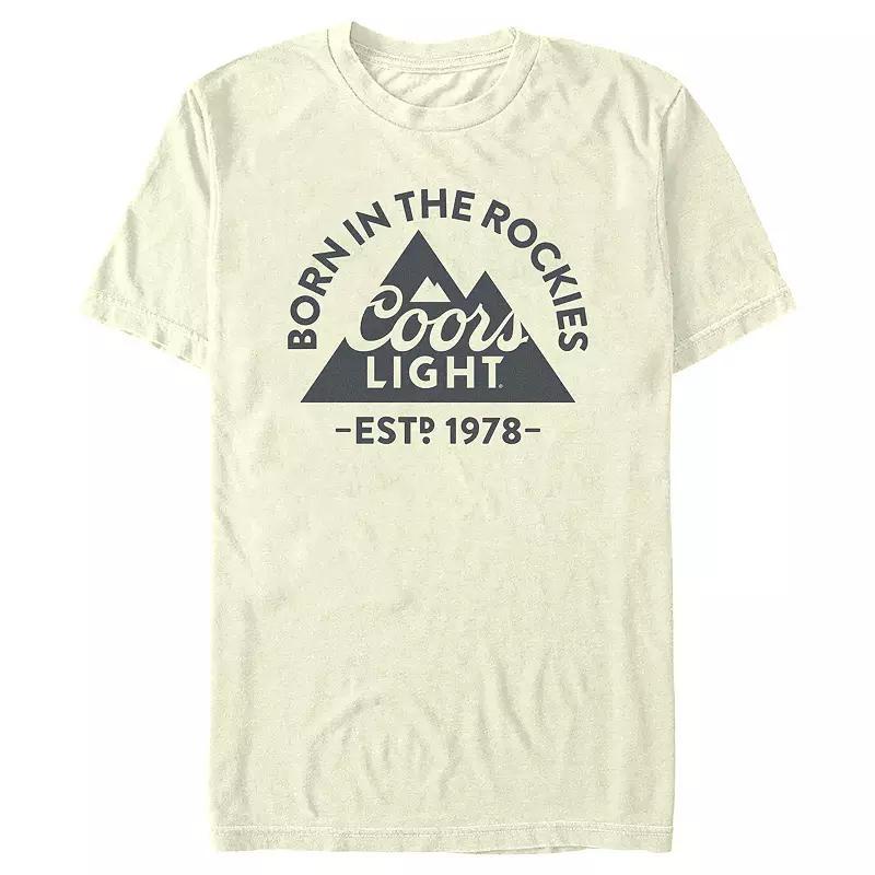 Men's Coors Light Rockies Arch Graphic Tee, Size: XL, White Product Image