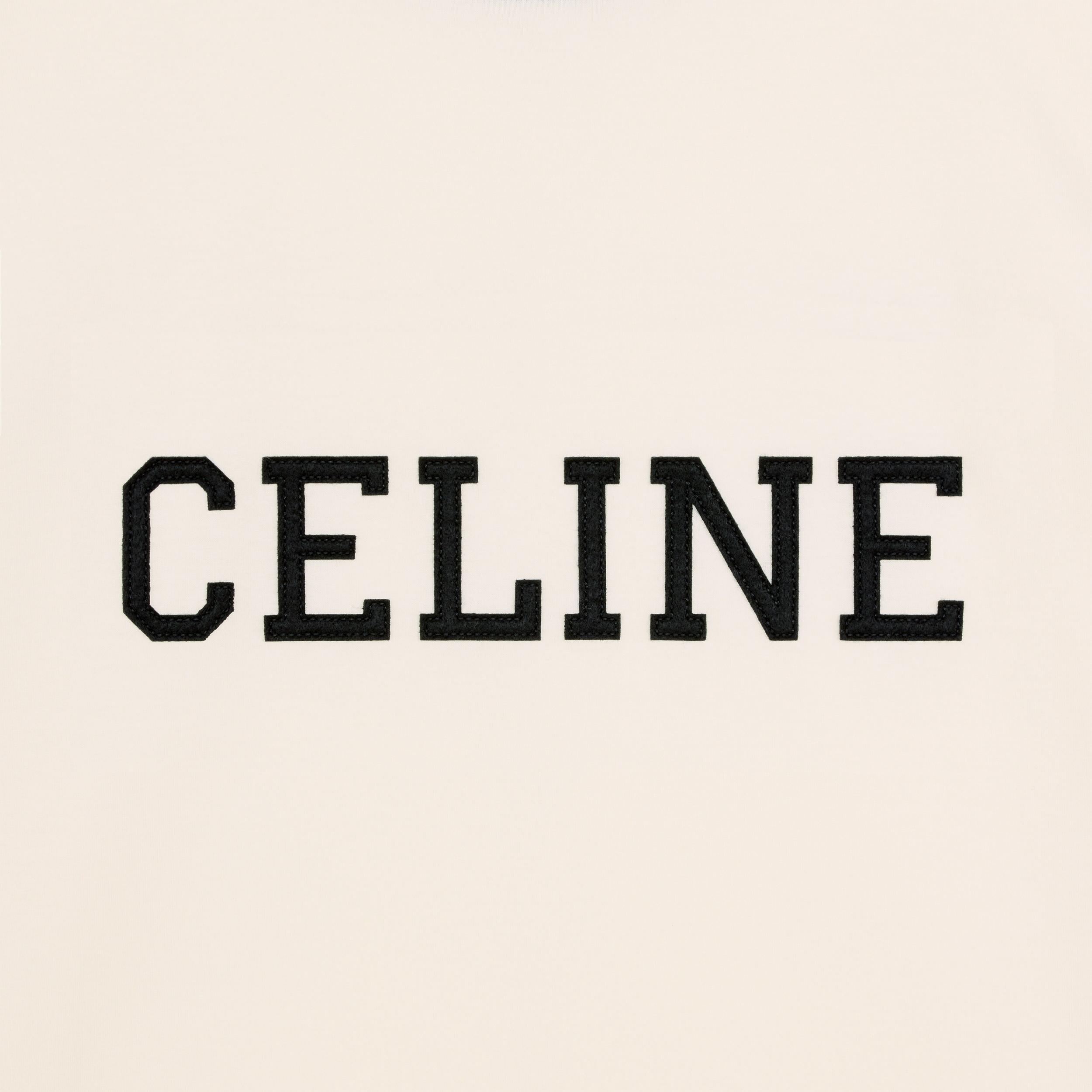 celine regular t-shirt in cotton jersey Product Image
