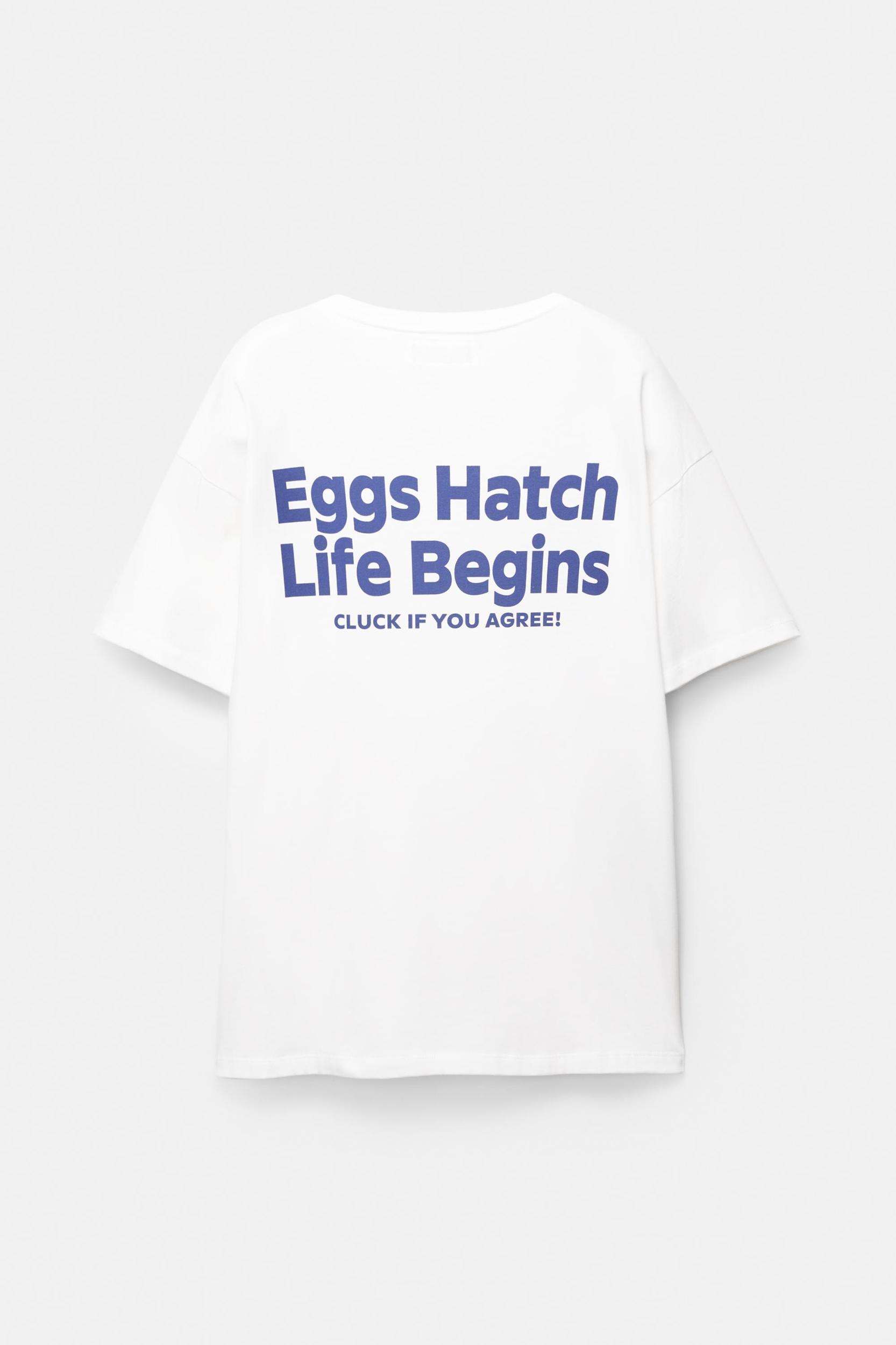 Chicken graphic T-shirt Product Image