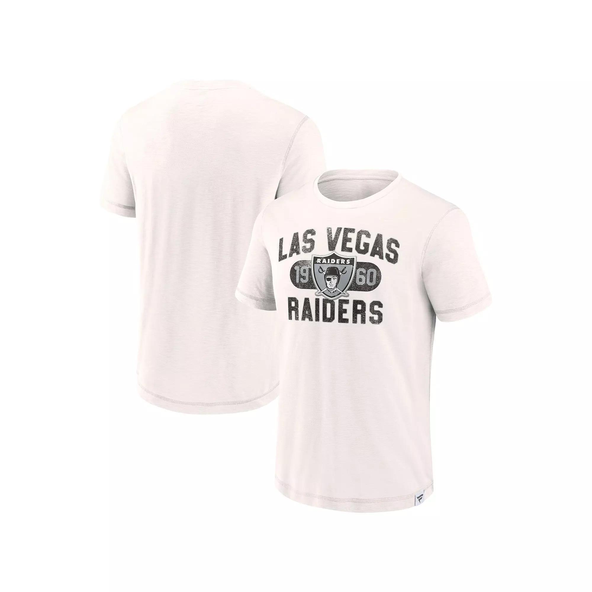 Men's Fanatics Branded White Las Vegas Raiders Team Act Fast T-Shirt, Size: Medium, Lvr White Product Image