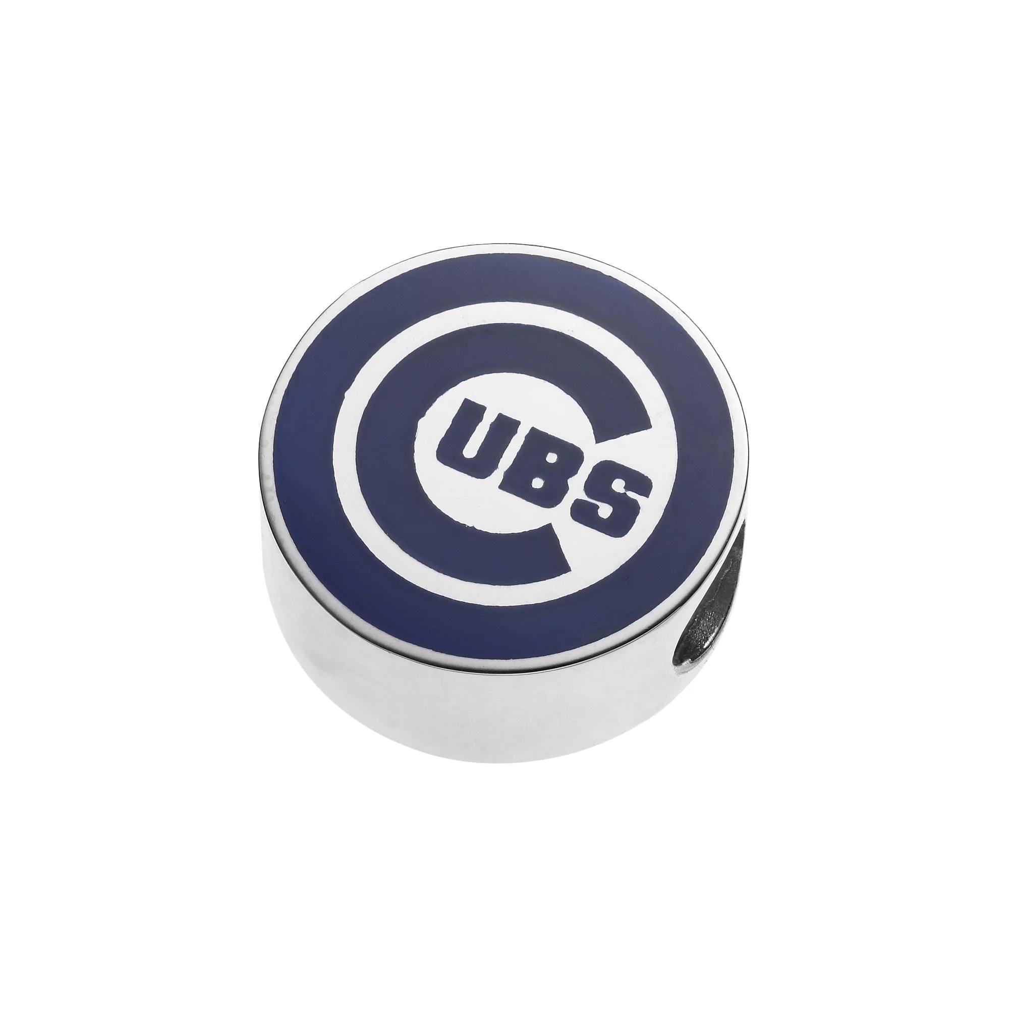 LogoArt Sterling Silver Chicago Cubs Bead, Women's, Multicolor Product Image