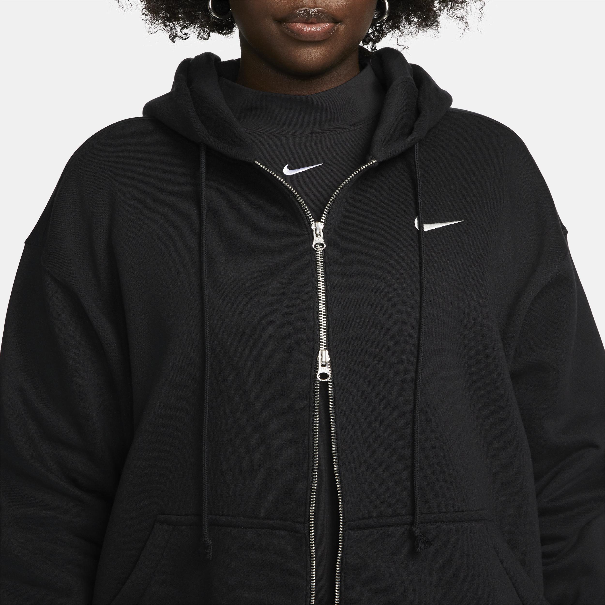 Women's Nike Sportswear Phoenix Fleece Oversized Full-Zip Hoodie (Plus Size) Product Image