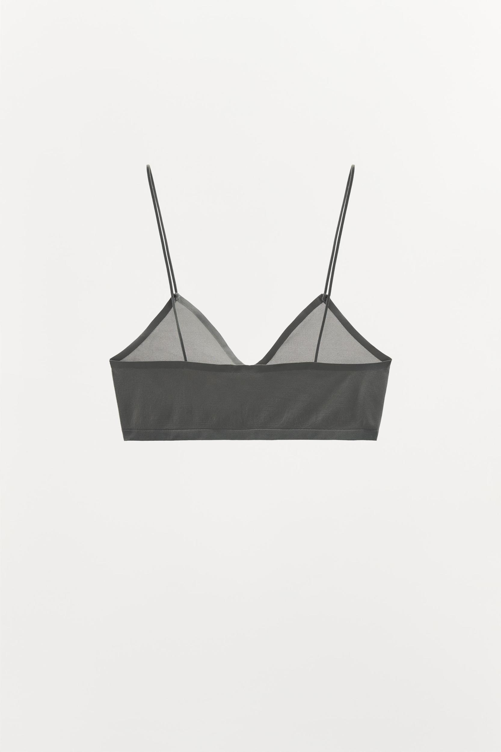 POLYAMIDE TRIANGLE BRALETTE Product Image