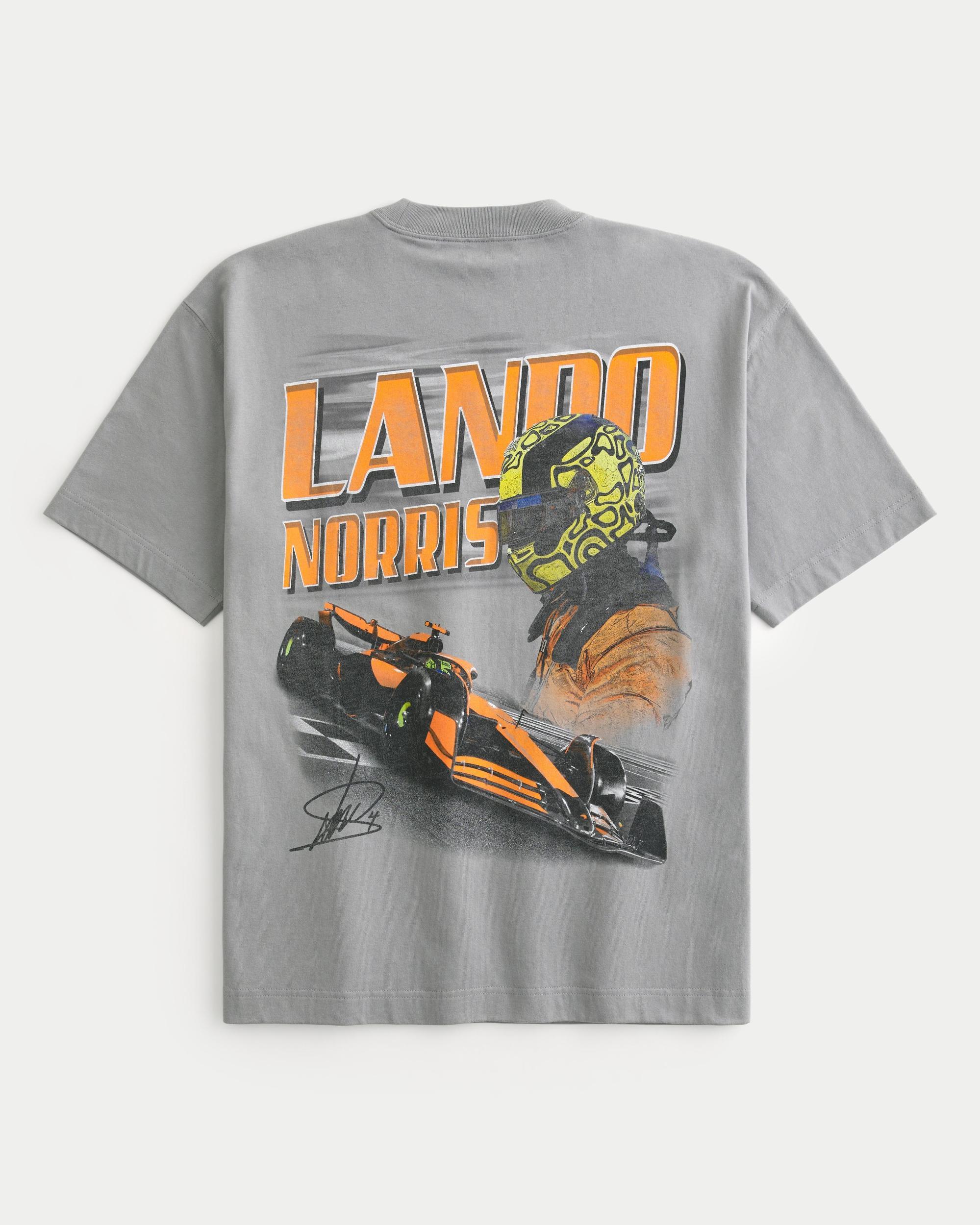 Boxy Heavyweight McLaren Lando Norris Graphic Tee Product Image