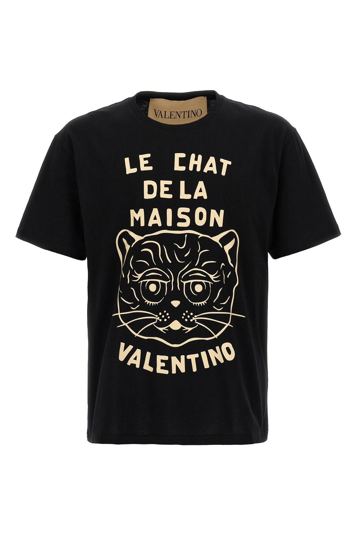 VALENTINO T-shirt Logo In Red Product Image
