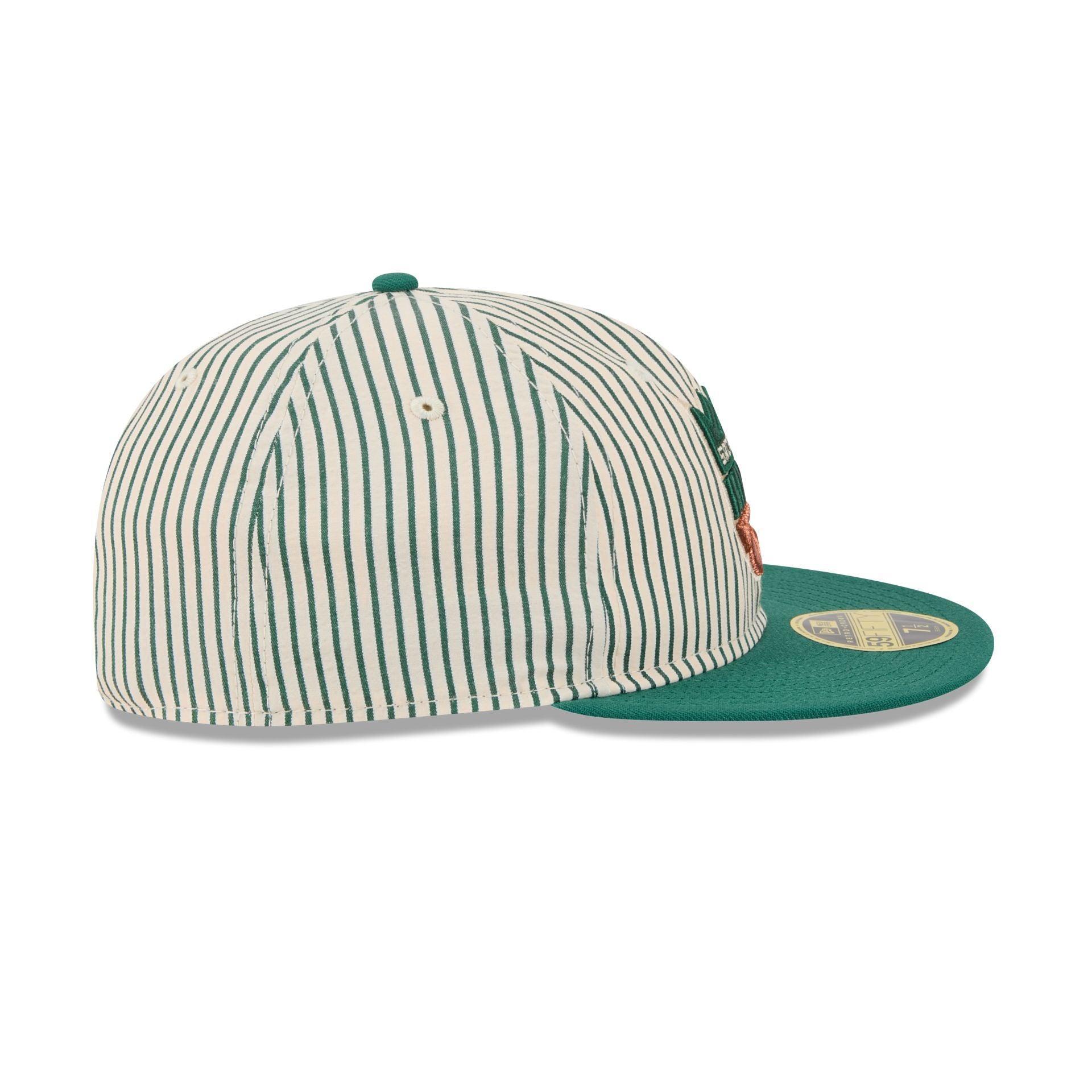 Just Caps Seersucker Sacramento Kings Retro Crown 59FIFTY Fitted Hat Male Product Image