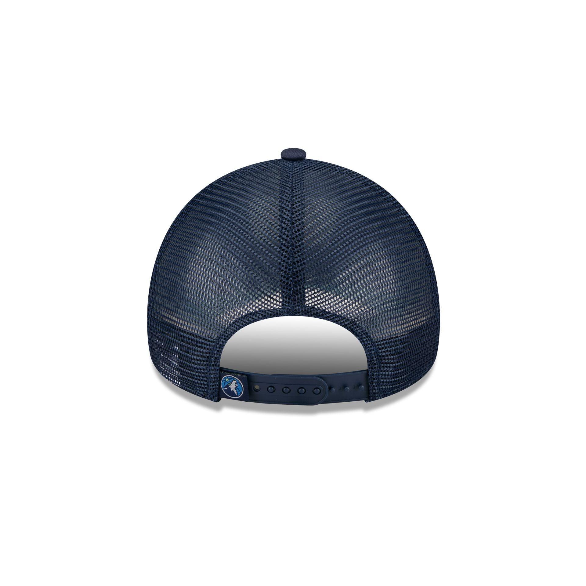 Minnesota Timberwolves Distressed 9FORTY A-Frame Trucker Hat Male Product Image