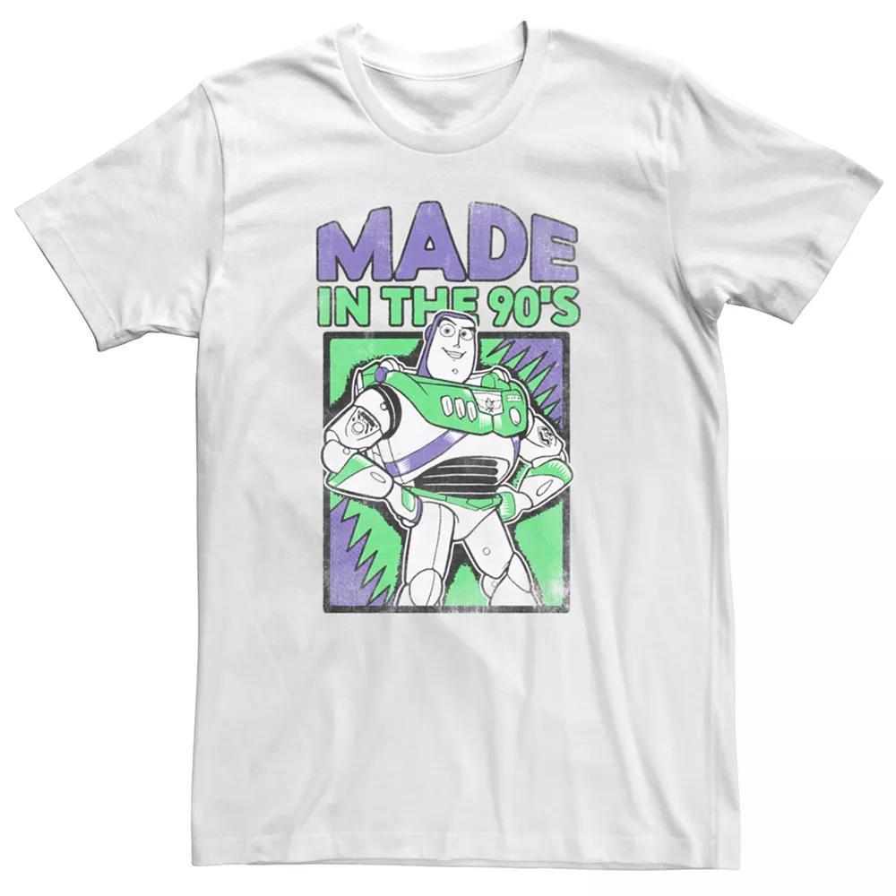 Men's Disney/Pixar Toy Story Buzz Lightyear Tee, Size: XXL, White Product Image