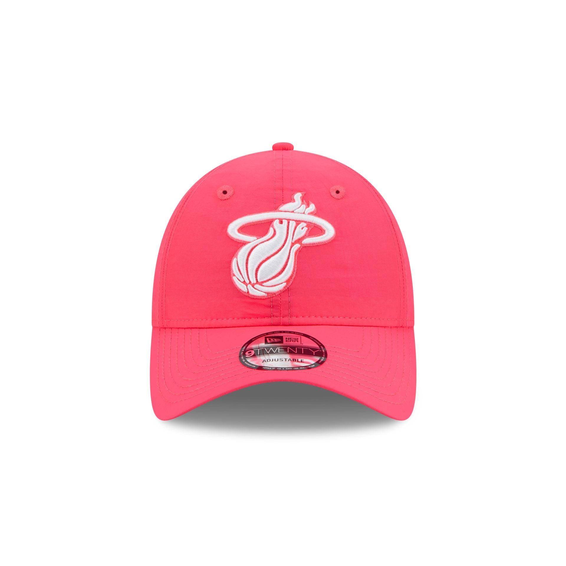 Miami Heat Everyday Nylon Pink 9TWENTY Adjustable Hat Male Product Image
