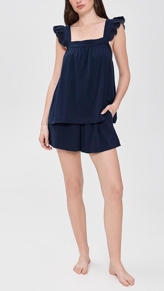 Petite Plume Pima Clara Short Set | Shopbop Product Image